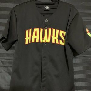 Atlanta Hawks Baseball Jersey